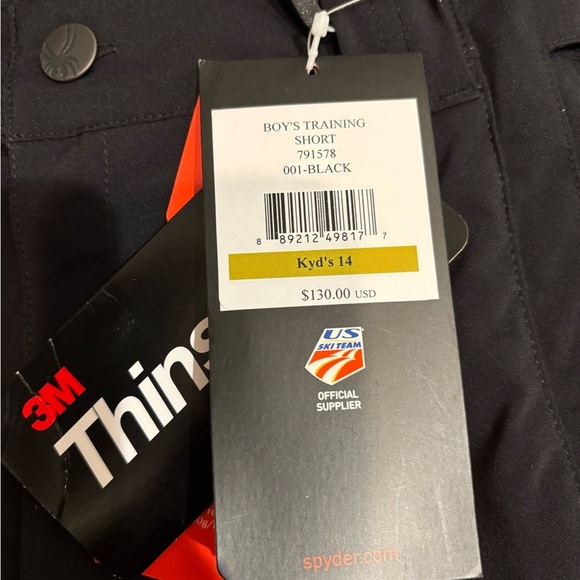 Spyder Training Shorts NWT - Picture 3 of 5